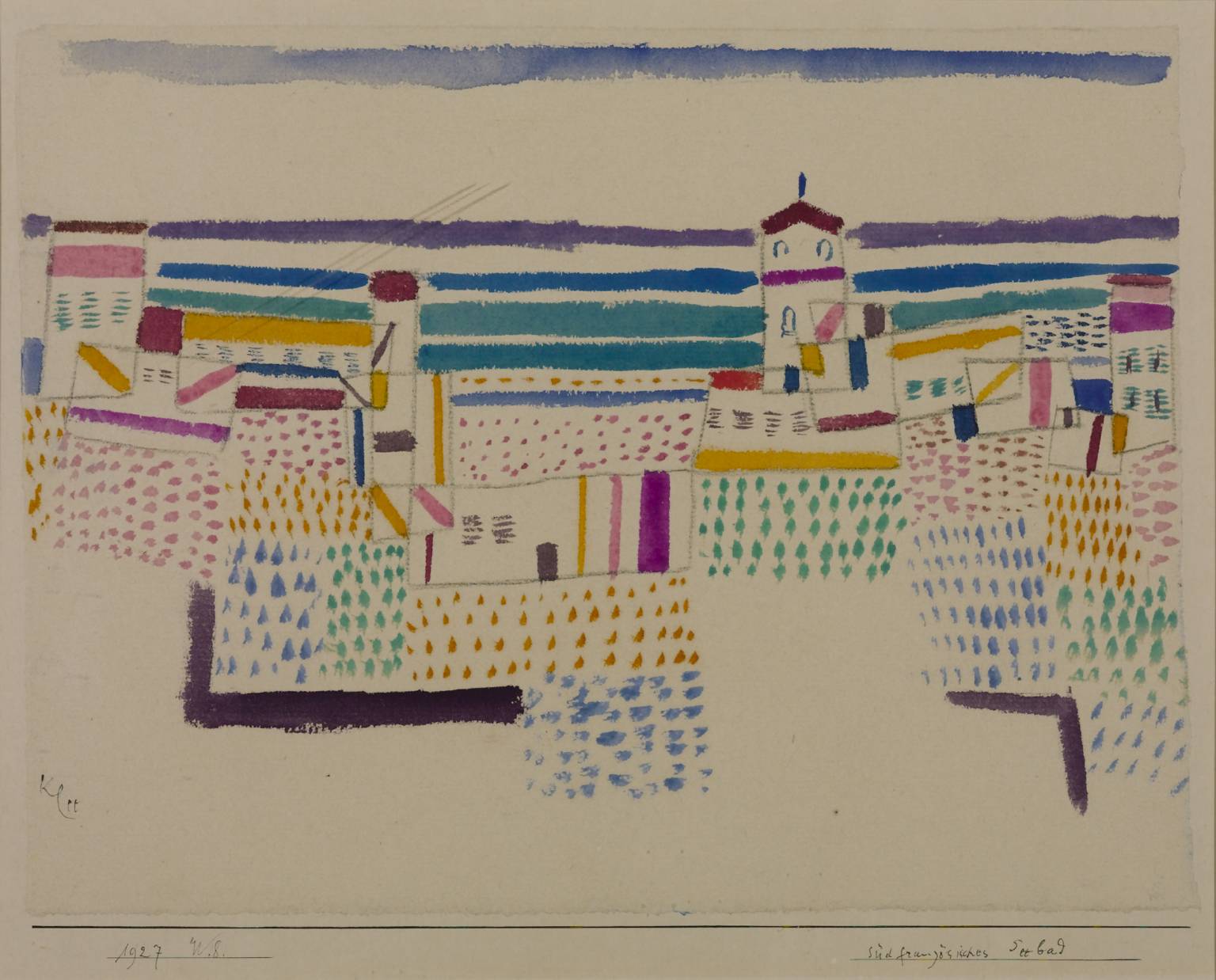 Seaside Resort in the South of France Paul Klee